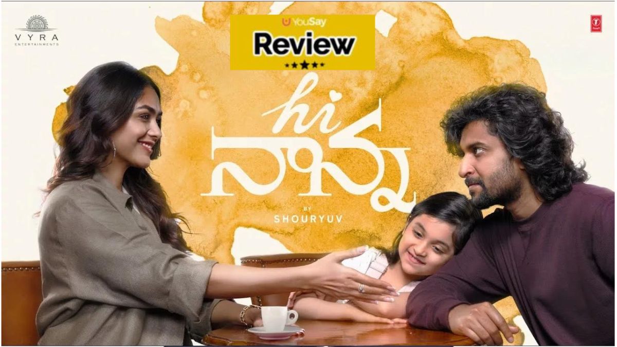 Captivating Hearts: 'Hi Nanna Movie Review' - A Poignant Tale of Father-Daughter Bonding