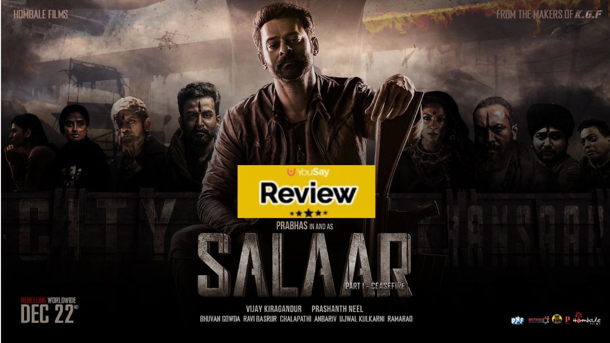 Prabhas's 'Salaar' movie review: A Cinematic Saga of Power and Friendship
