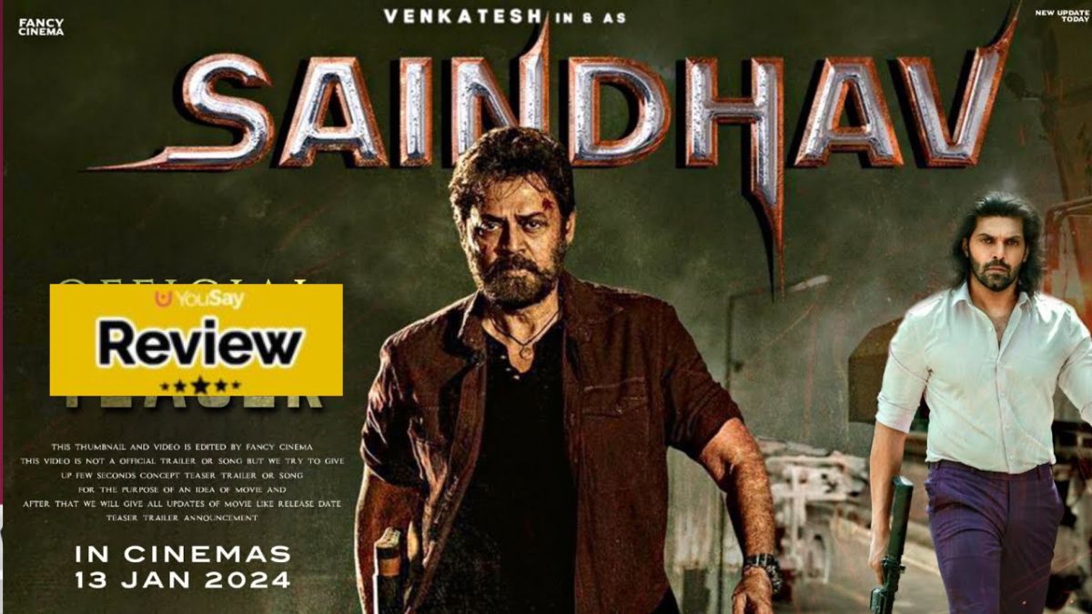 Saindhav Movie Review: Venky Mama's Intense Form in Action Sequences... Is 'Saindhav' a Hit or a Miss?