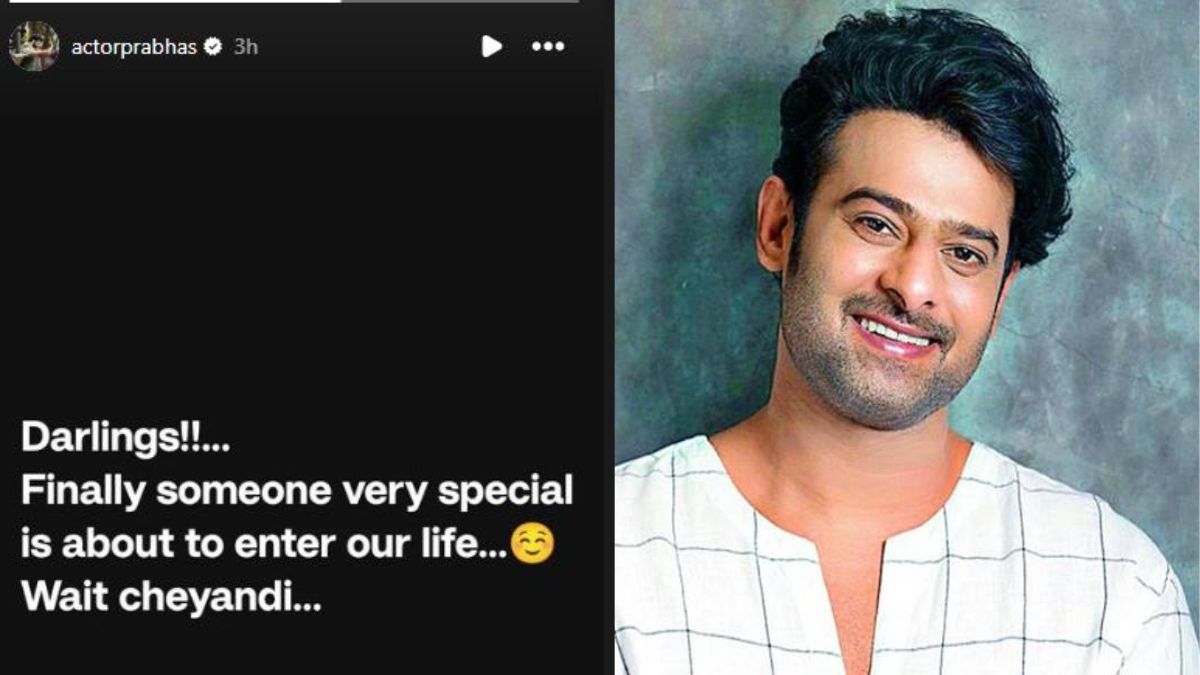 Prabhas Brings Marriage Discussion Back?