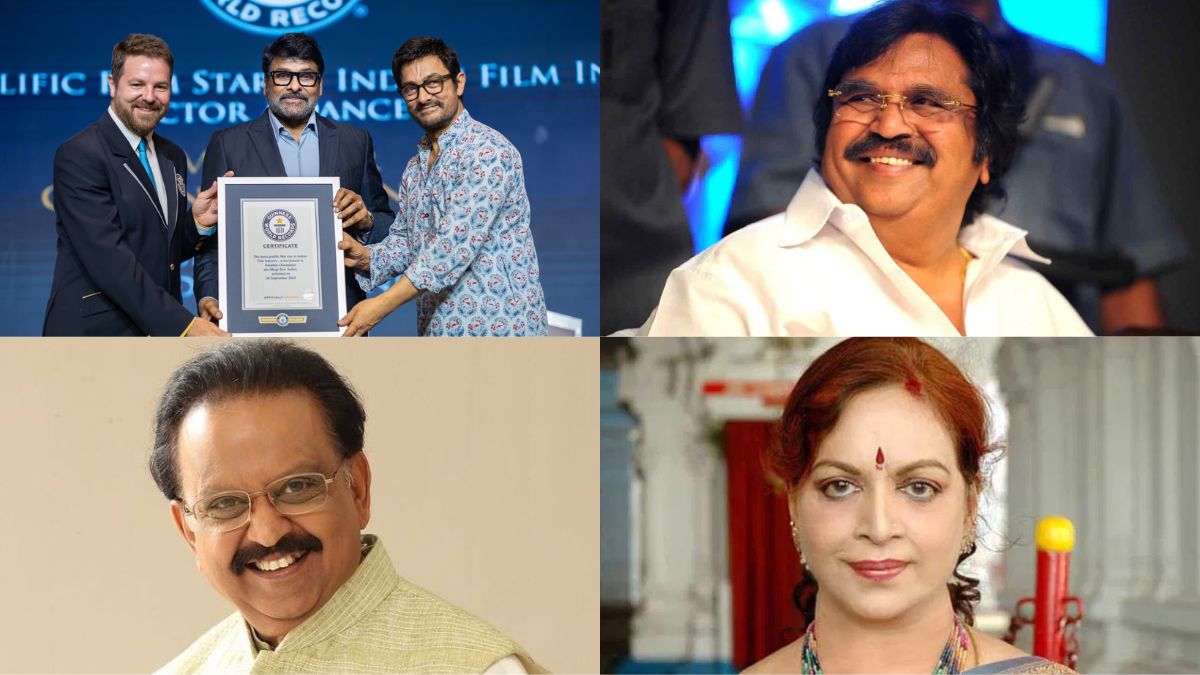 Chiranjeevi and Other Telugu Cinema Icons in the Guinness Book: Celebrating Record-Breaking Achievements