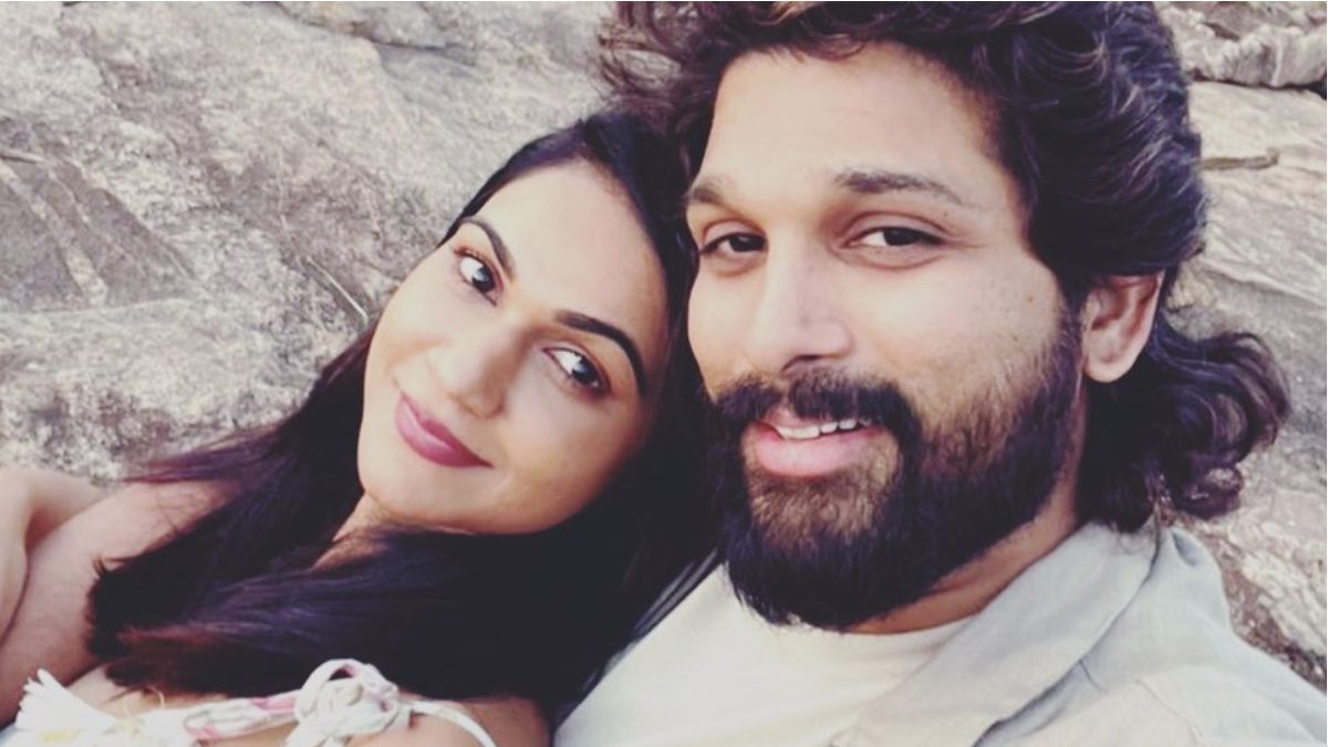 Allu Sneha Reddy HBD: Allu Arjun gives a big surprise to his wife.. Video goes viral