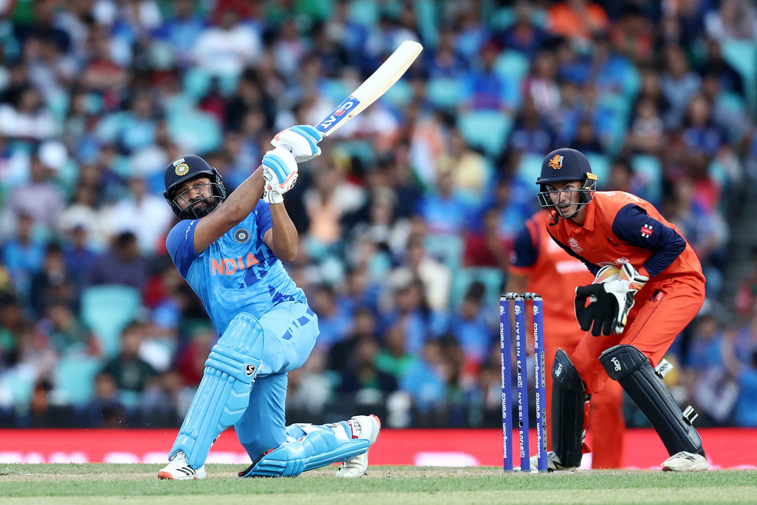 Rohit Sharma in T20 World Cup 2022 match