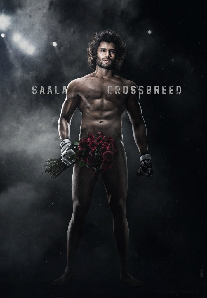 Rashi Nude - Vijay Devarakonda's nude poster of his film 'Liger' storming the internet
