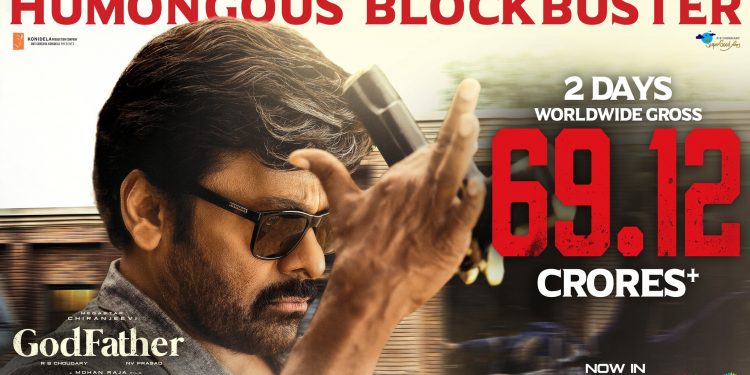 Chiranjeevi’s ‘Godfather’ holds well on Day two. The flick earned 69 crore in just two days