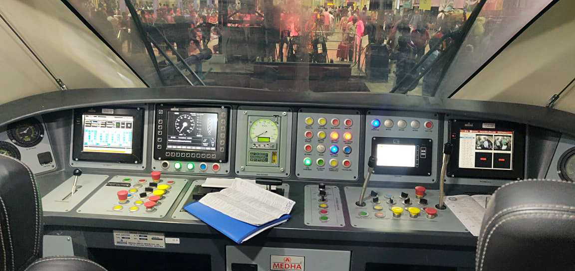 Mysore Vande Bharat Express Trial run started from Chennai MG Ramachandran Central Railway station