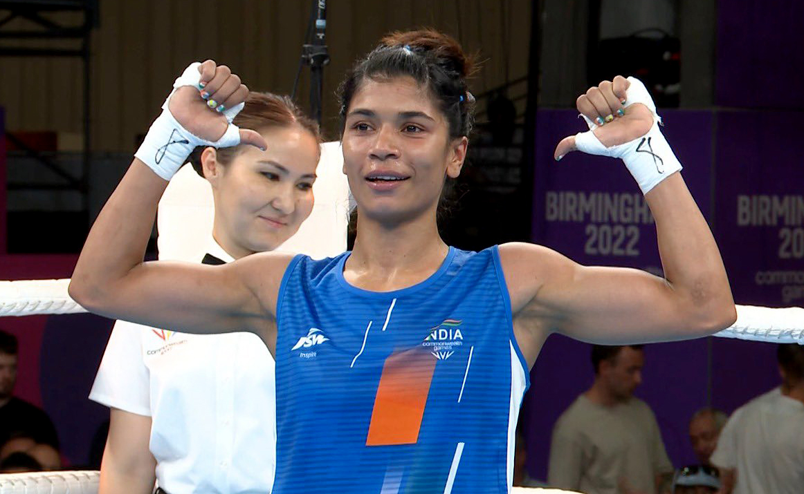 India boxer Nikhat Zareen wins Gold in 48-50 Kg flyweight category